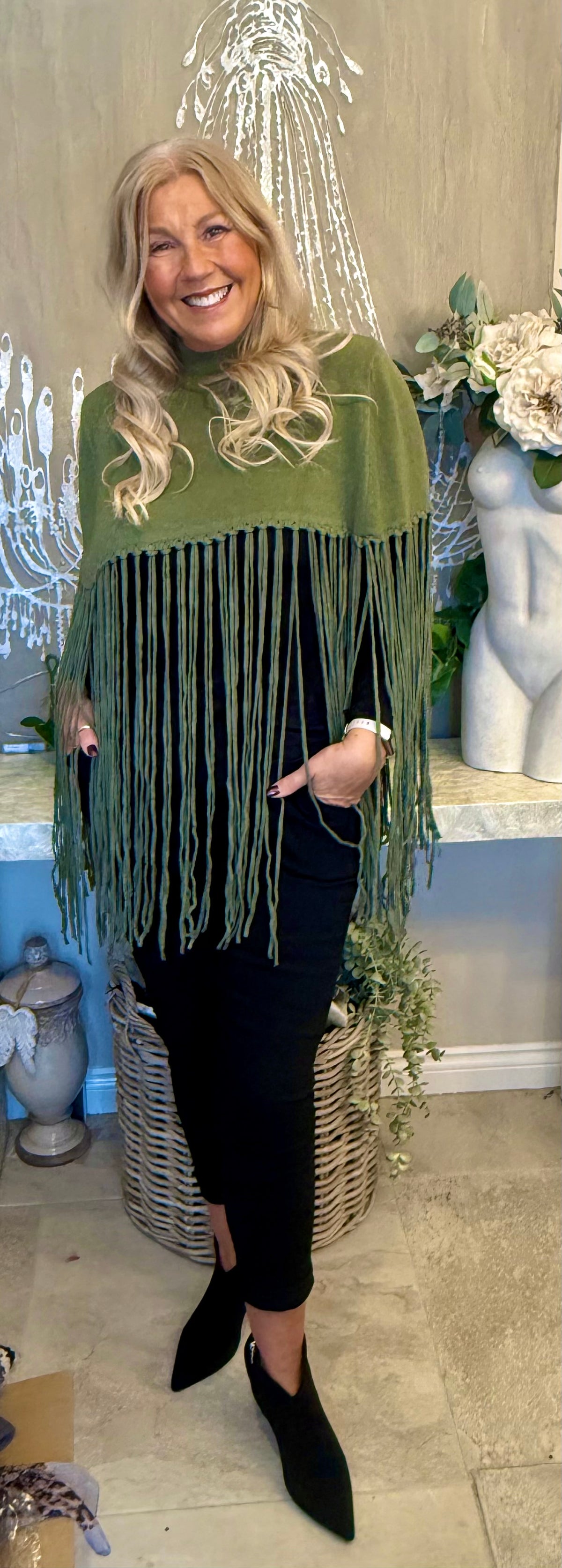 Lux Tassel jumper top