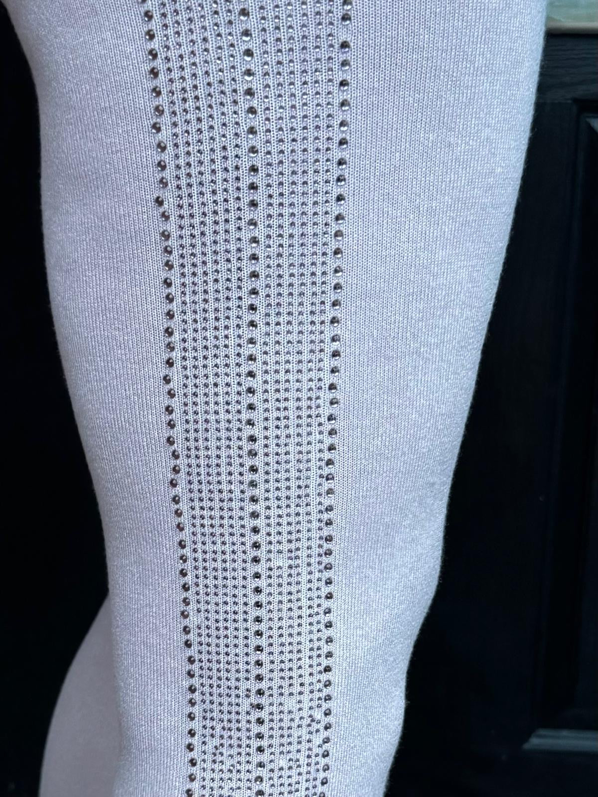 Sparkle knitted leggings