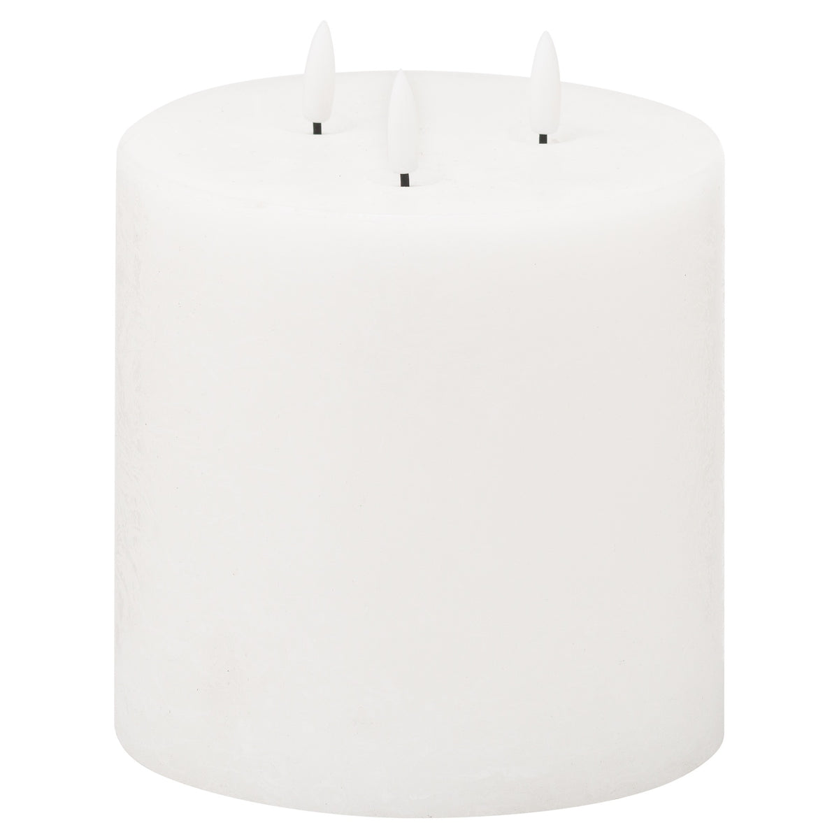 Luxe Collection Natural Glow LED White Candle
