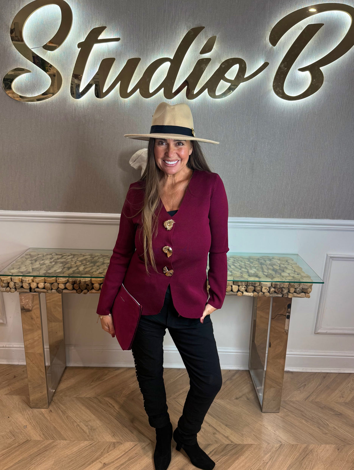 Bella Italian knit jacket