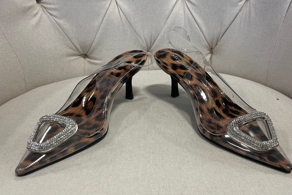 Leopard Kitten heeled shoes