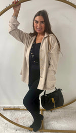 Gold buttoned jacket