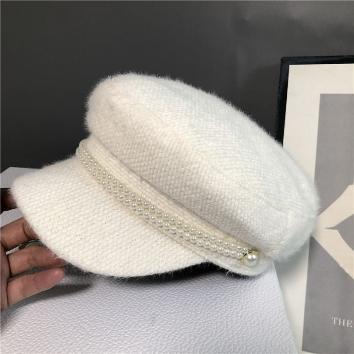 Baker Boy Hat cream