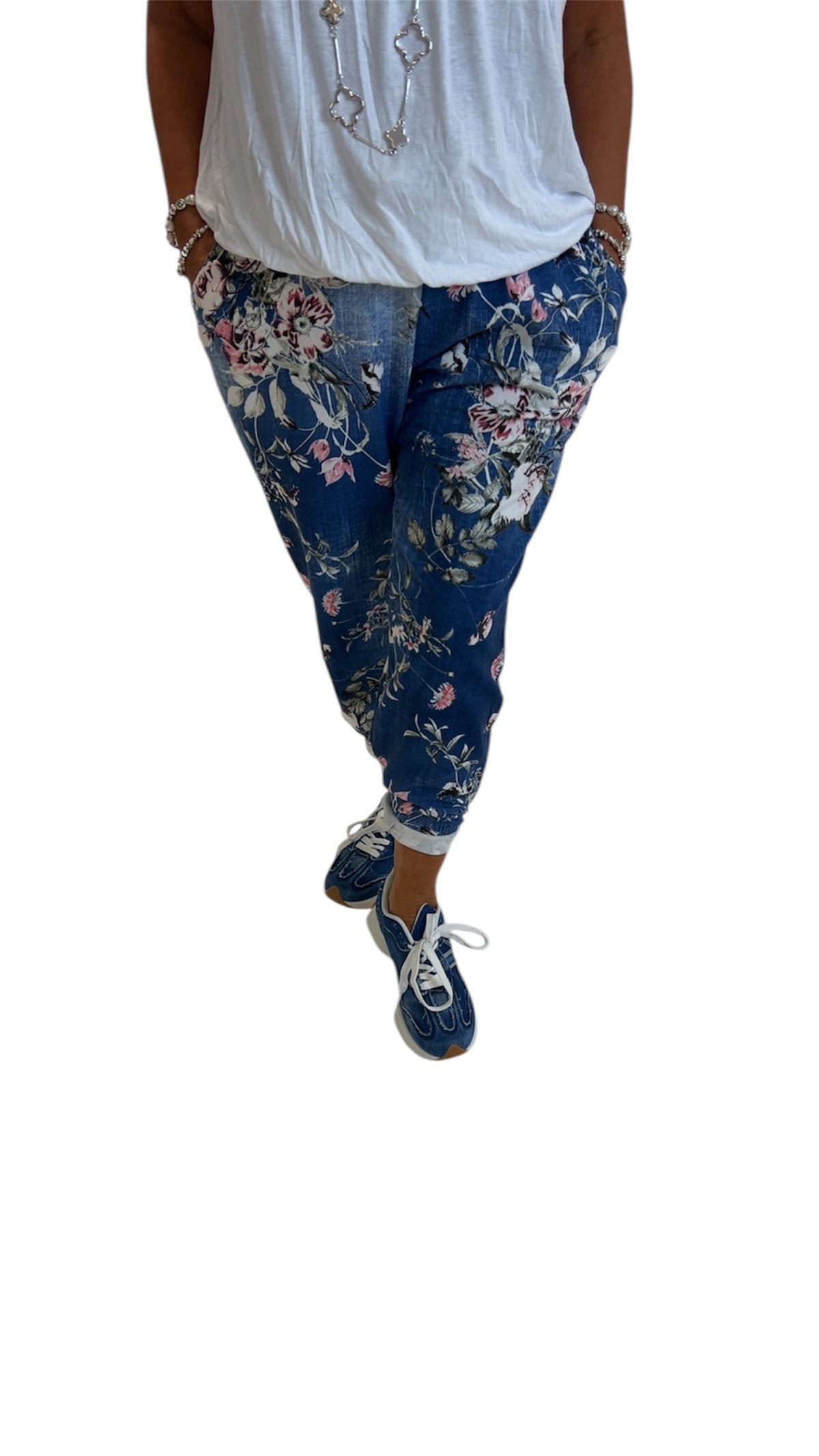 Floral Joggers