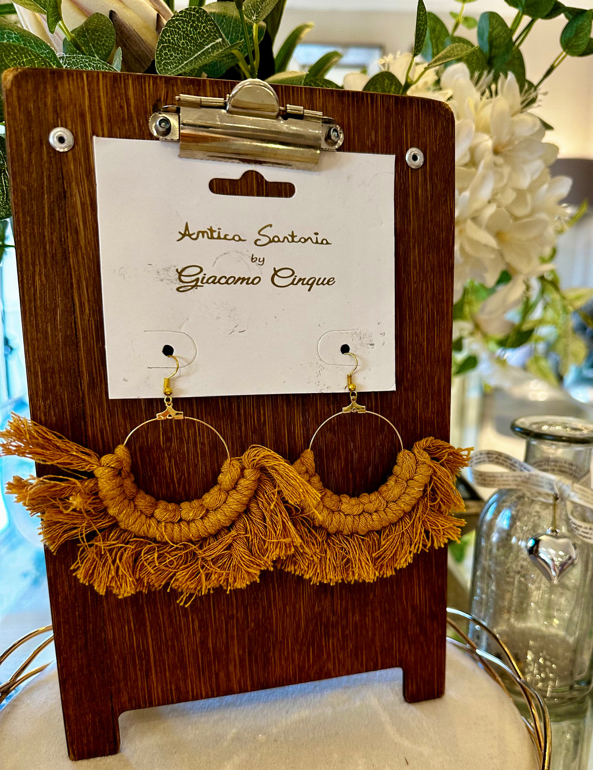 Mustard Festival Earrings