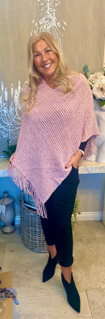 Pink Poncho
