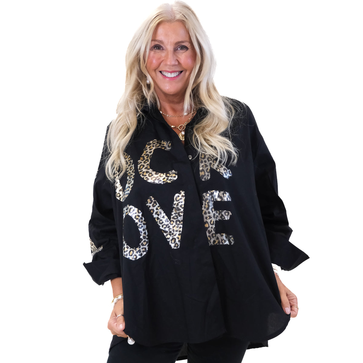 Leopard Rock Love Shirt