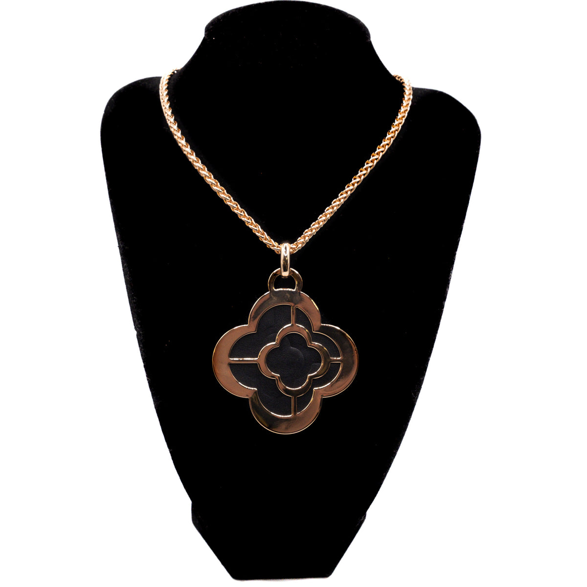 Reversible Clover Necklace - Malissa J