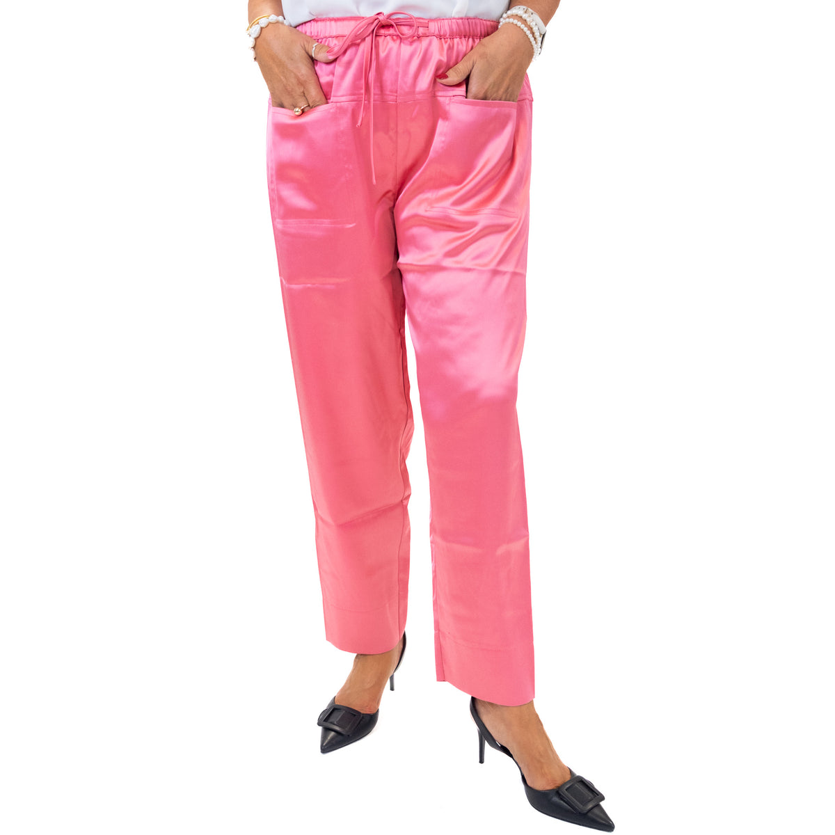 Satin Trousers - Malissa J