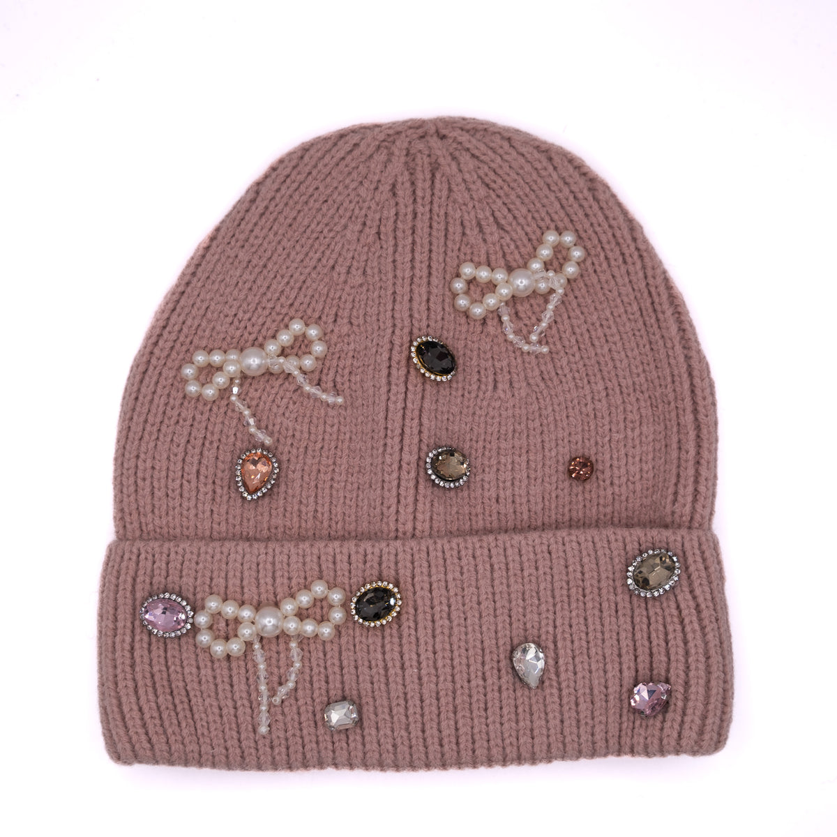 Jewelled Knitted Hat