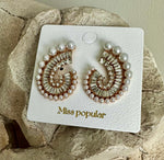 Indian Pearl Earrings
