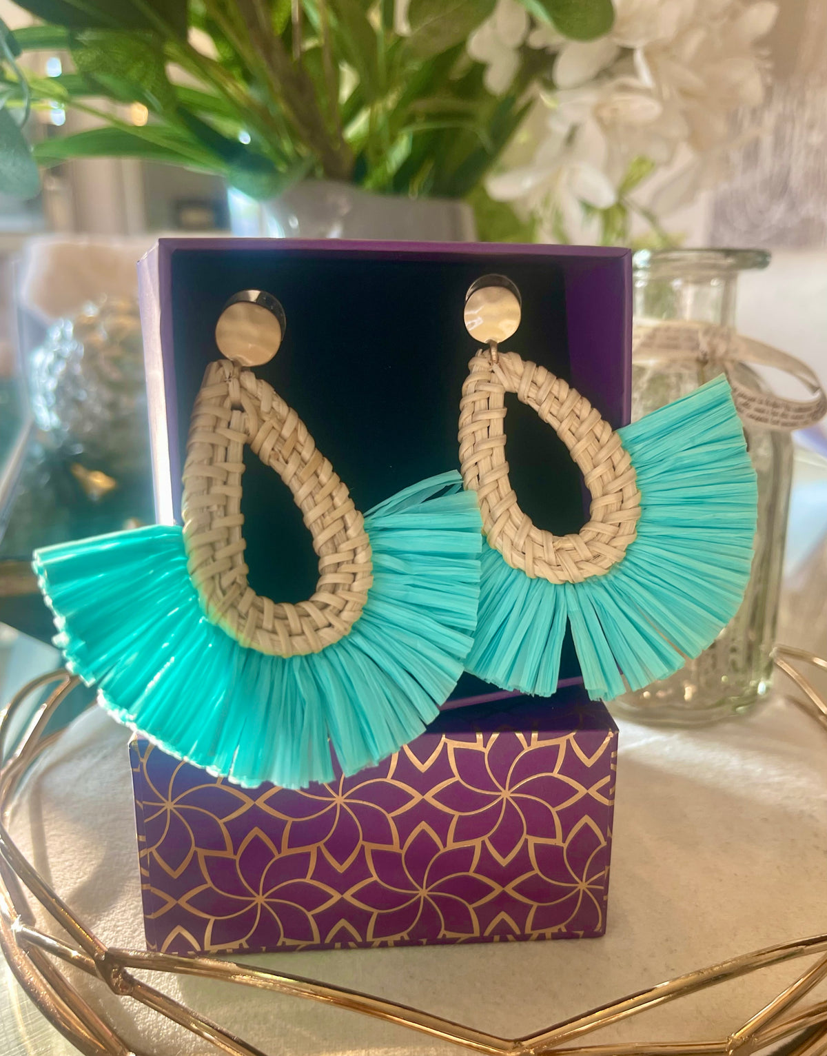 Fringe festival earrings