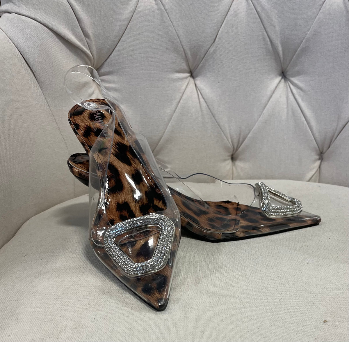 Leopard Kitten heeled shoes