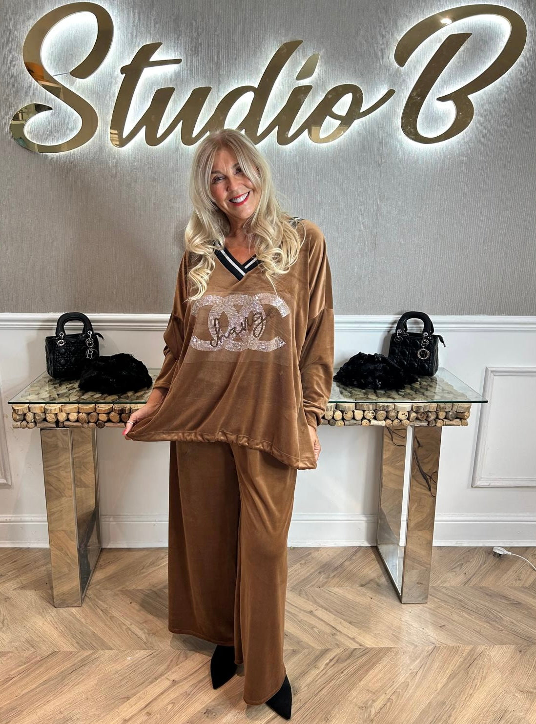 Cece Velour Suit