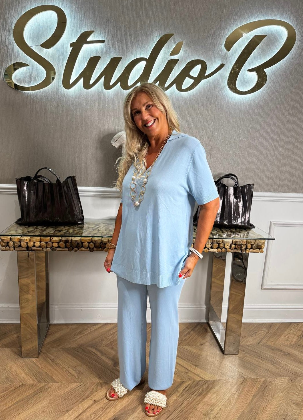 Stella Collar Top