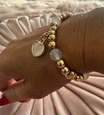Gold moon beam bracelet