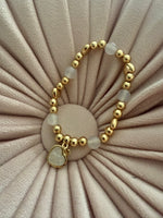 Gold moon beam bracelet