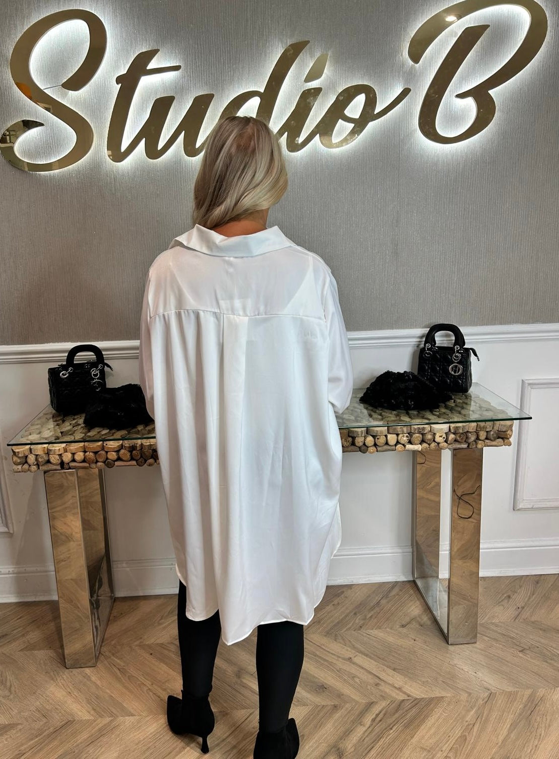 Shelia Satin Shirt