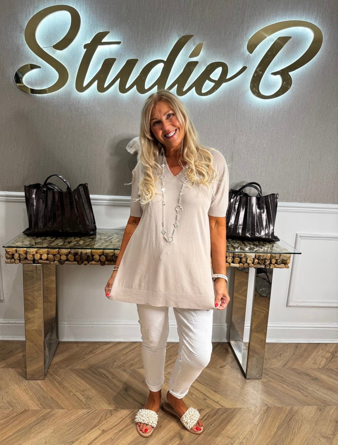 Stella Collar Top