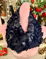 Velvet flower snood Offer