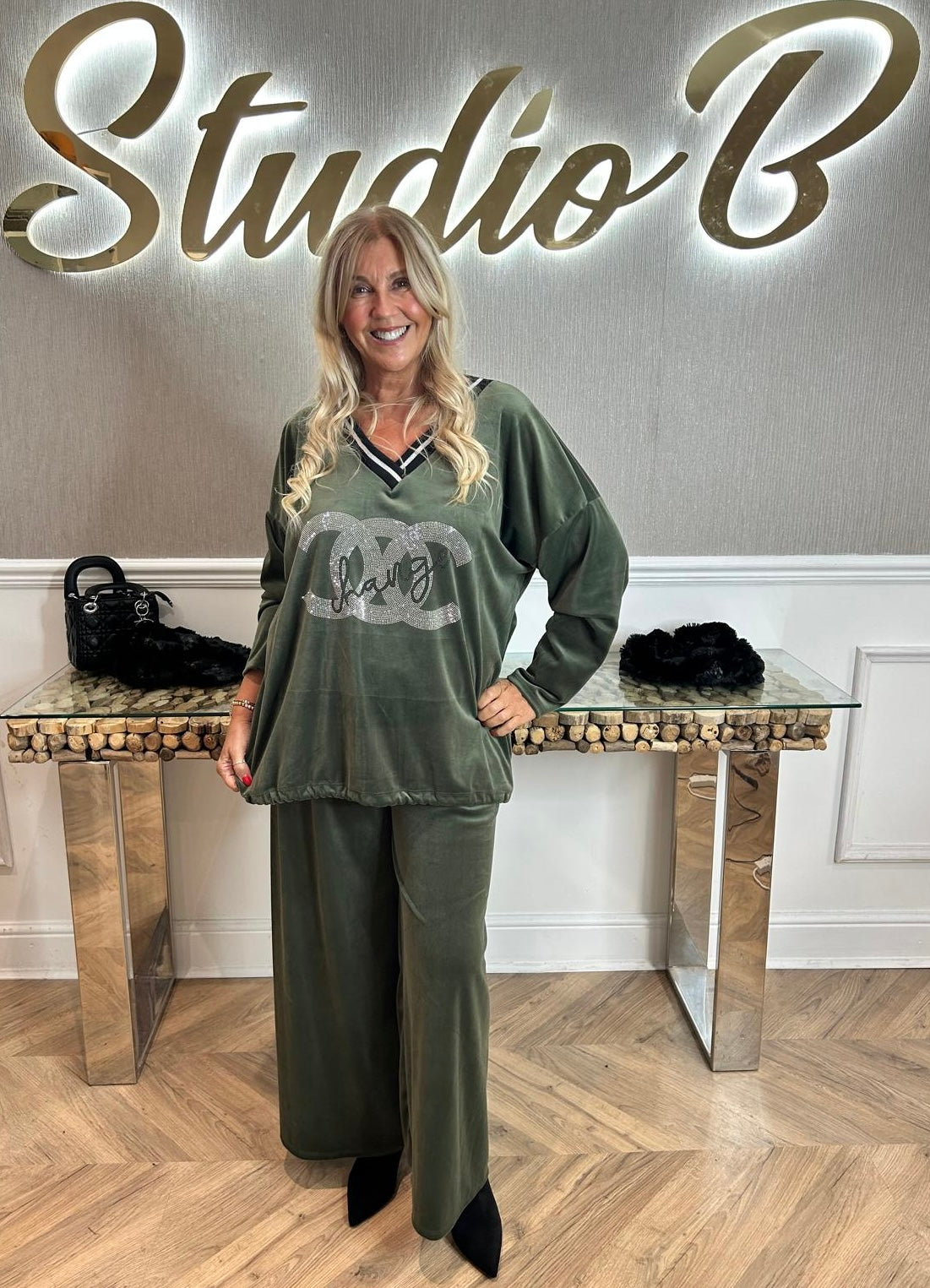 Cece Velour Suit