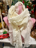 Knit wrap scarf