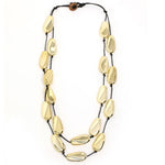 Bold Gold Teardrop Statement Necklace