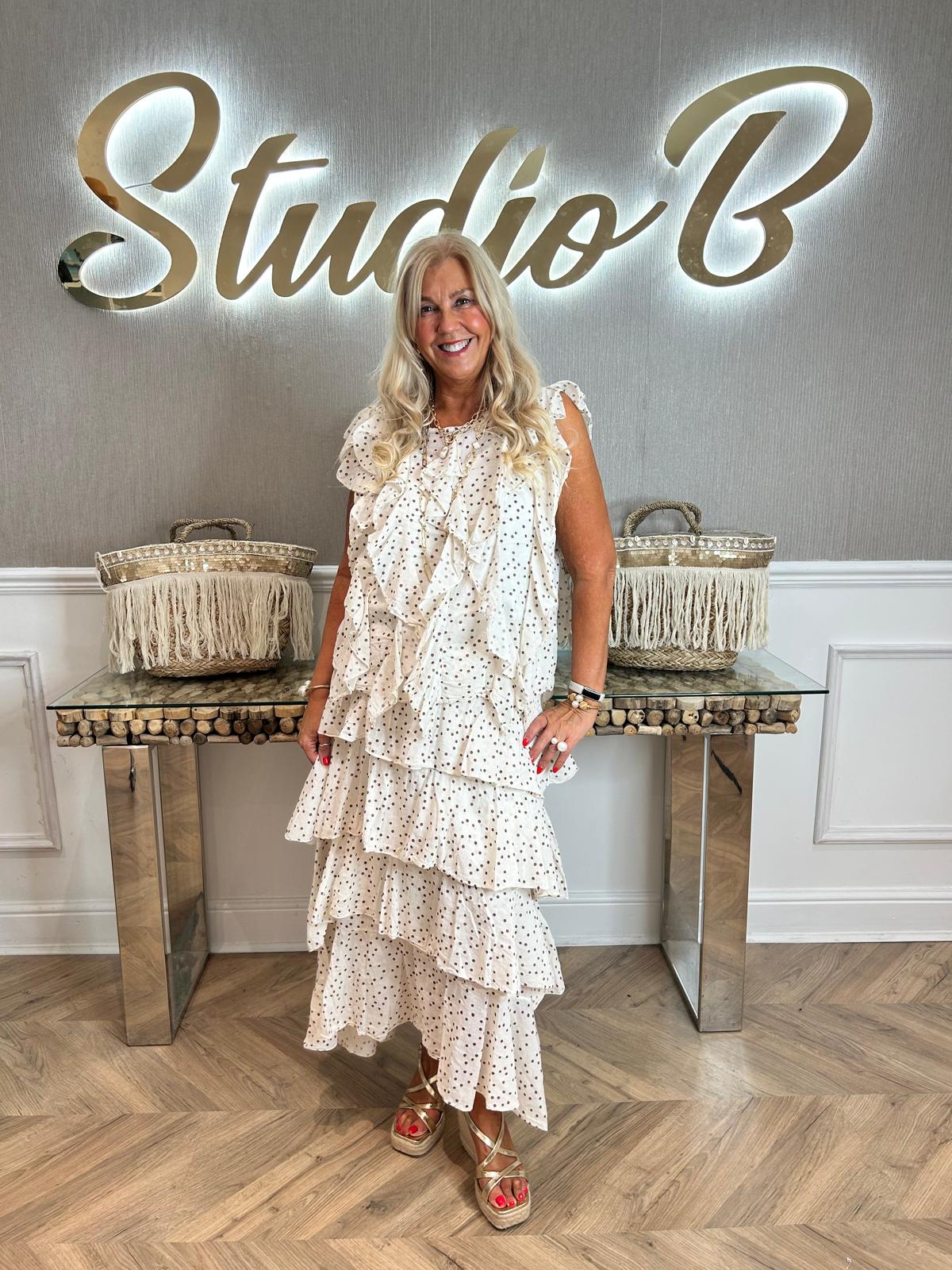 Julia Polka Dot skirt