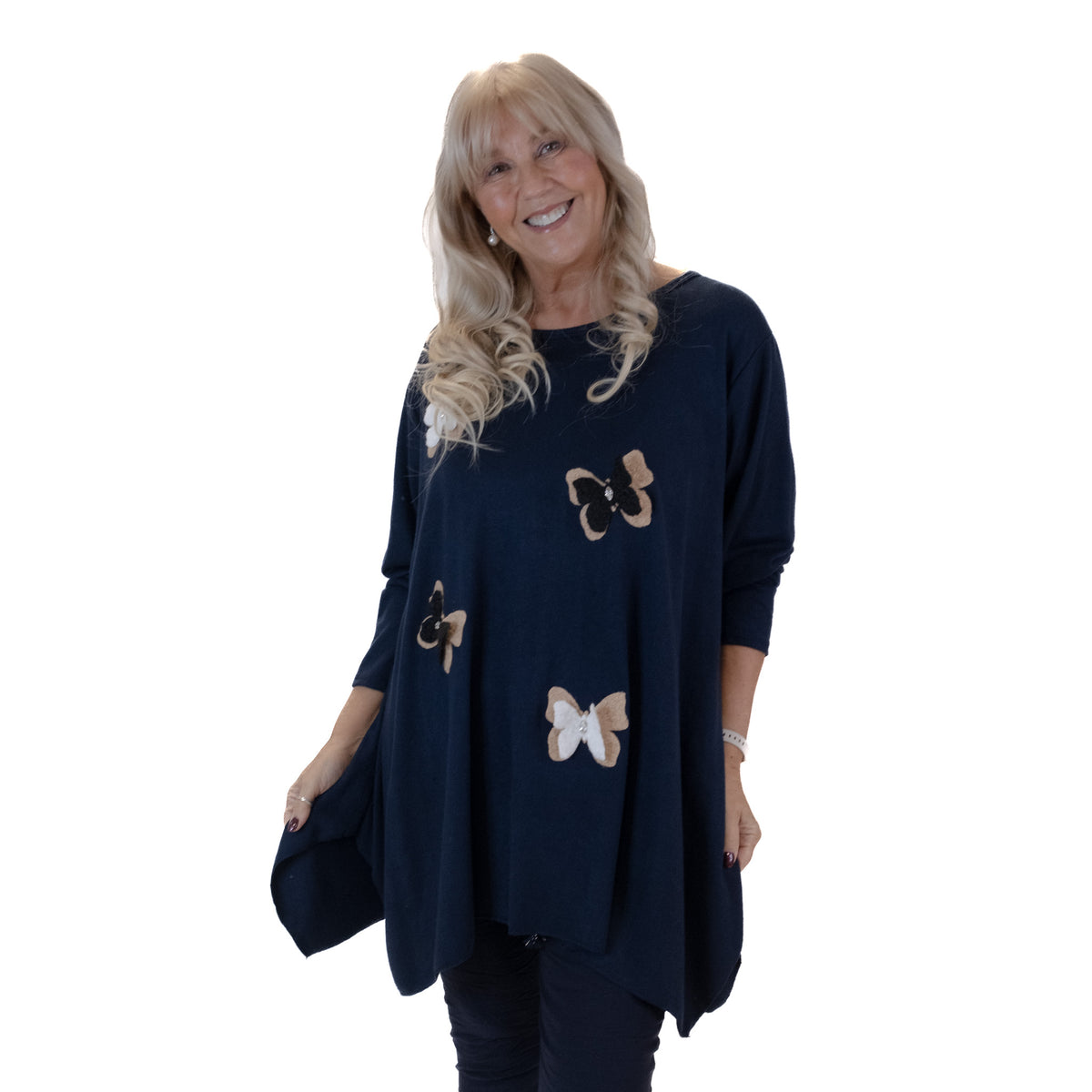 Applique Butterfly Jumper