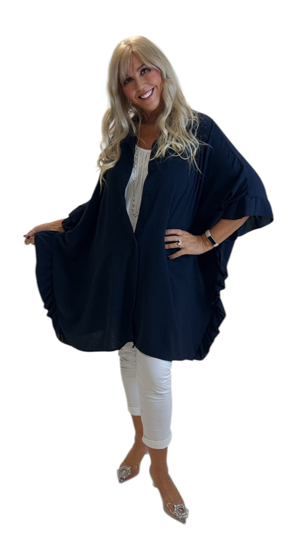 Frilled Edge Blouse