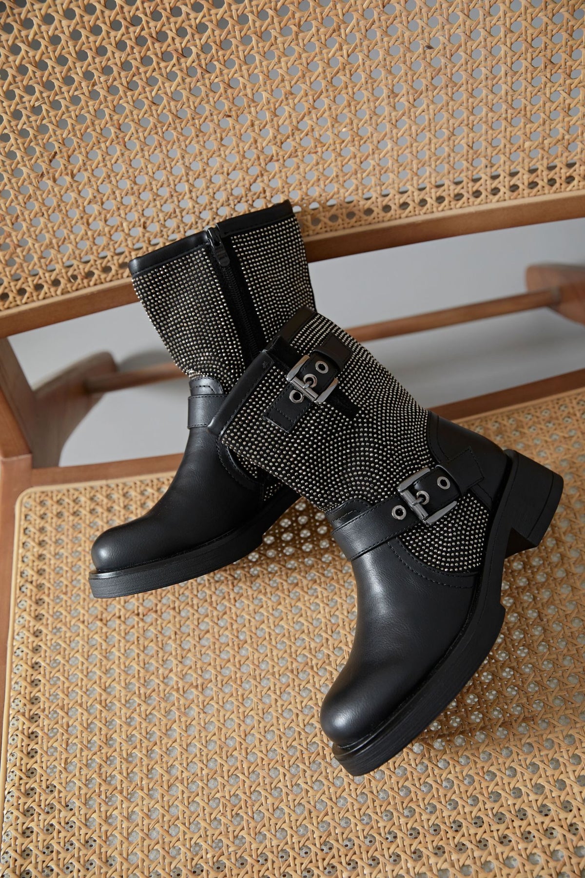 Buckle diamante Boot