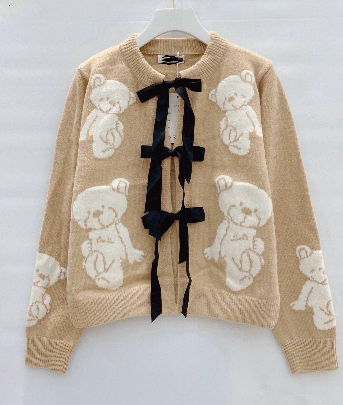 Teddy Bow Cardi