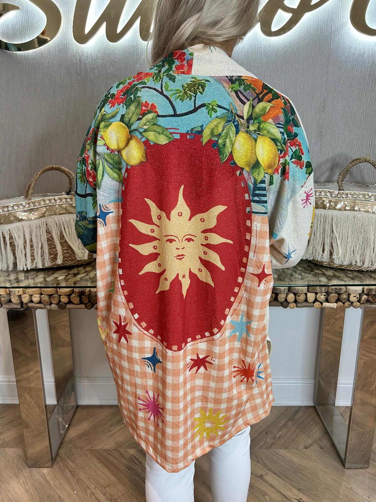 Carly Shimmer Cardi