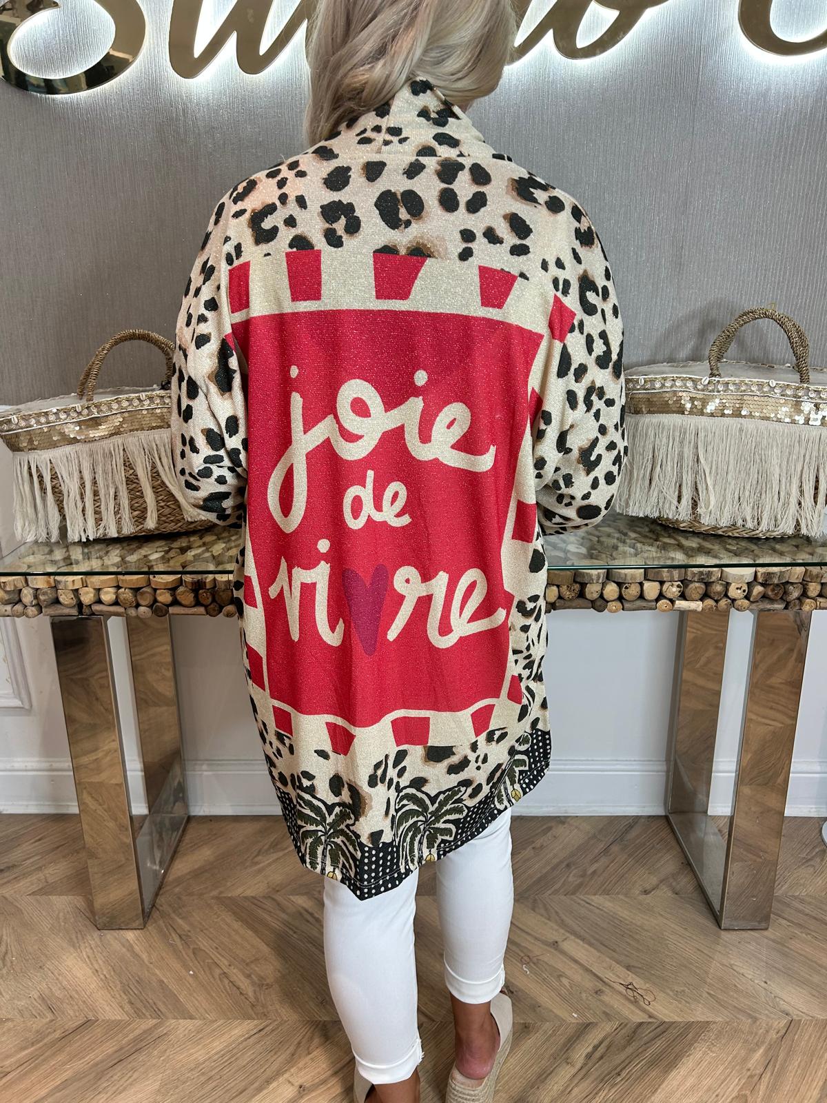 Carly Shimmer Cardi