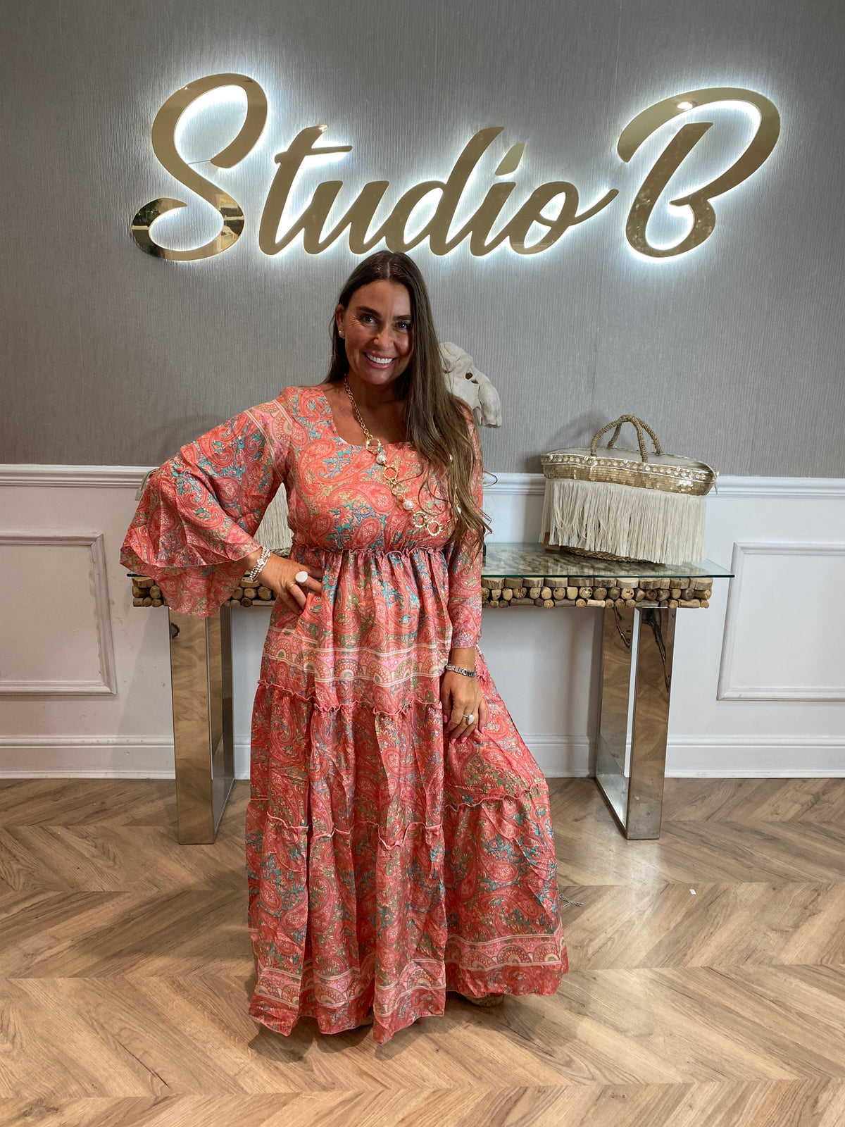 Dilly Silk Dress