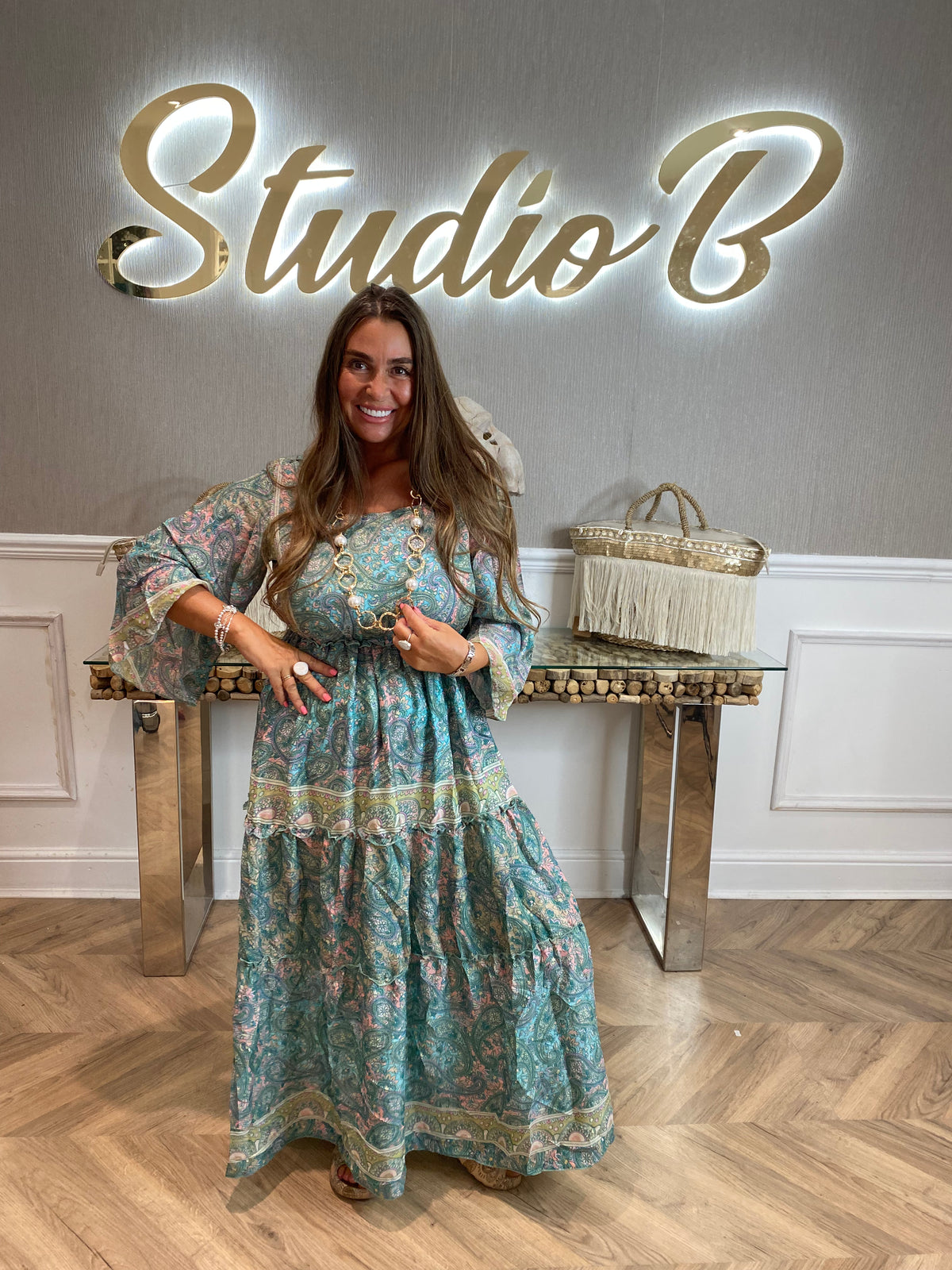 Dilly Silk Dress