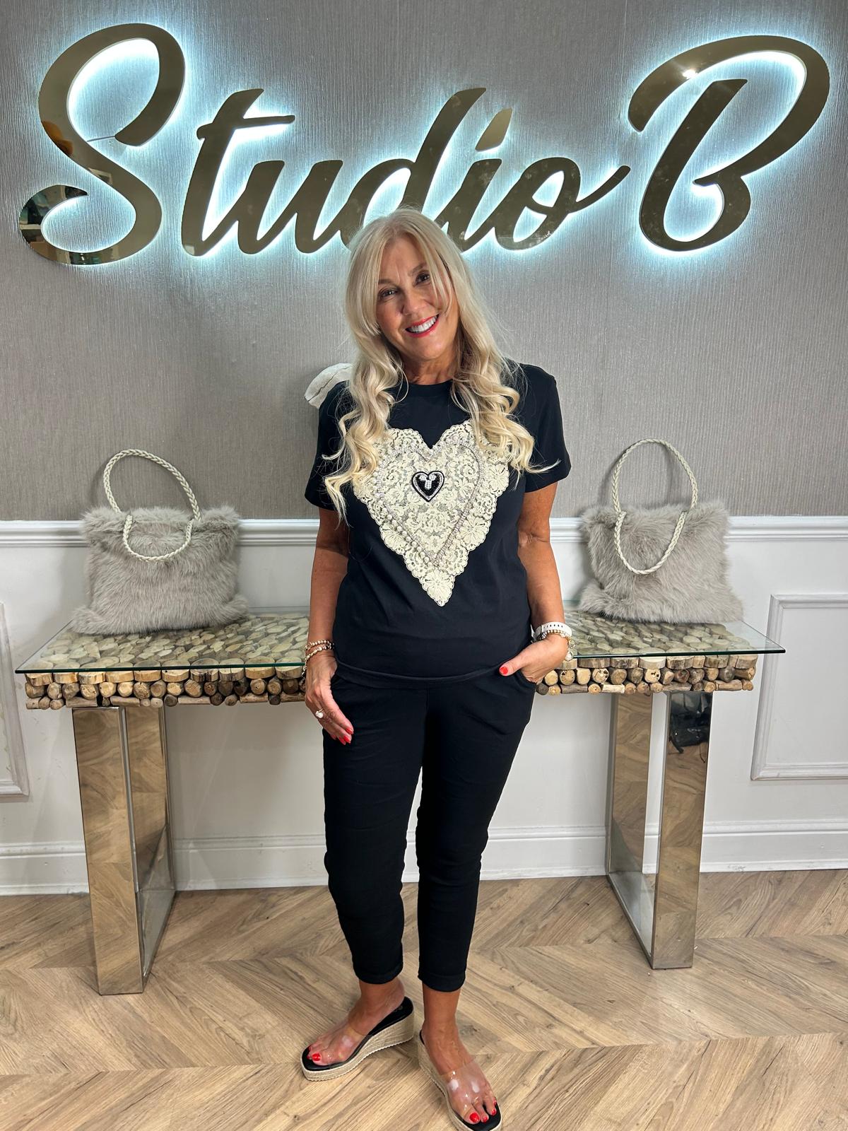 Hannah Heart T-shirt