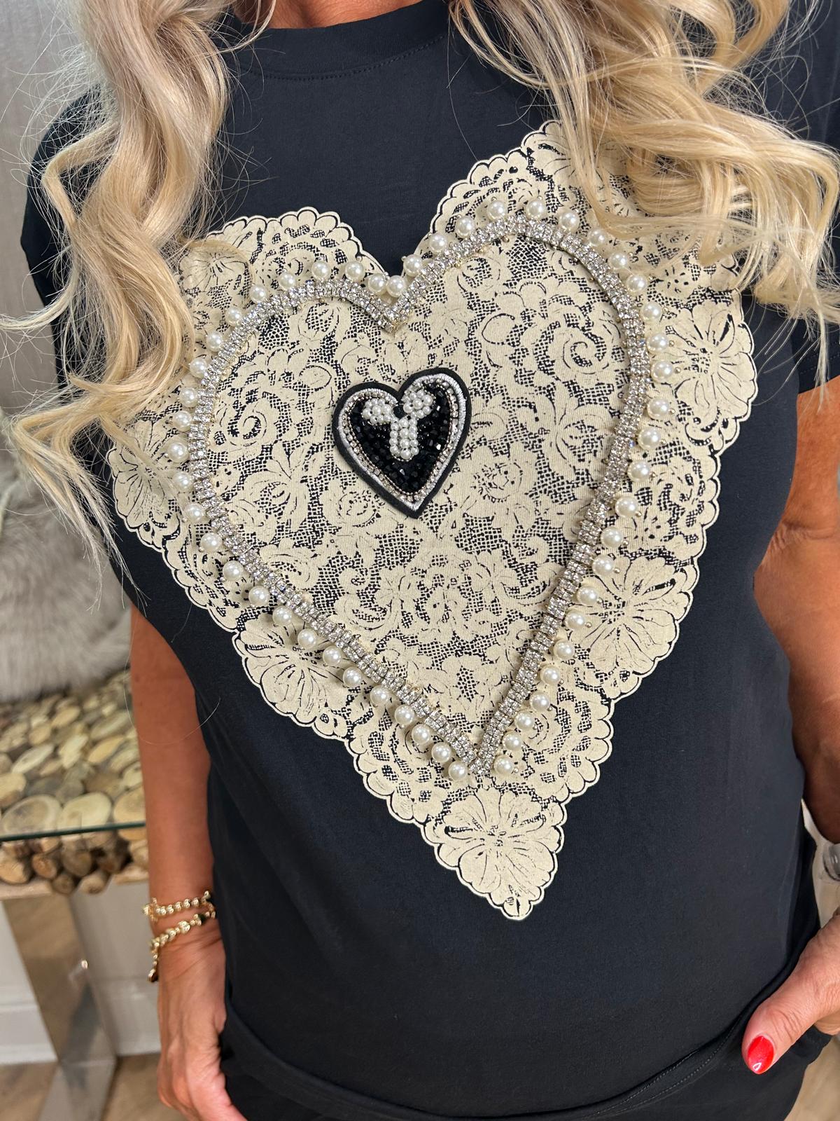 Hannah Heart T-shirt