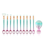 mermaid rain bow set of 11 pieces